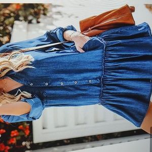 NWT Women's Denim Dress